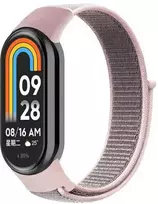 Beline Mi Band 9/8 NylonLoop apyrankė rožinės spalvos
