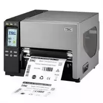 Pramoninis lipdukų spausdintuvas TSC TTP-384MT, 12 dots/mm (300 dpi), RTC, display, TSPL-EZ, USB, RS232, LPT, Tinklinis
