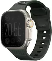 UNIQ apyrankė Stride Apple Watch Series1/2/3/4/5/6/7/8/9/SE/SE2/Ultra/Ultra 2 42/44/45/49mm FKM Rubber Strap žalios spalvos