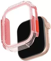 Dėklas Skinarma Atom skirtas Apple Watch 42mm rožinės spalvos