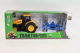 Lean Toys Pro Eximp traktorius su diskinėmis akėčiomis PROkids 08421