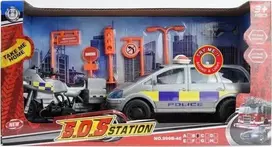Swede gelbėjimo automobilis su garsu ir šviesomis + varikliu