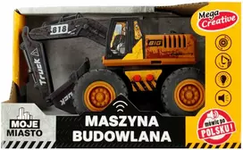 Statybinė mašina Moje Miasto MEGA CREATIVE 520397 ekskavatorius