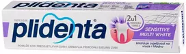 Dantų pasta PLIDENTA Sensitive Multi Baltas 2in1, 75 ml