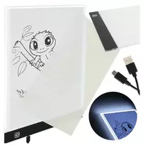 LED piešimo lenta, A4