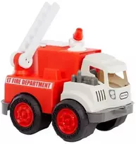 Little Tikes Purvo šunų transporto priemonė yra tikra gaisrinė