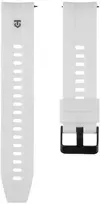 Tactical Quick Release silikoninė apyrankė 20mm baltos spalvos