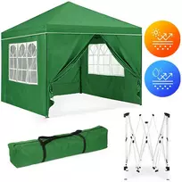 MultiGarden Sodo palapinė 3x3m. žalia + 4 sienos