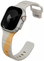 Apyrankė UNIQ Stride De Rubber skirtas Apple Watch 49/46/45/44mm gelsva