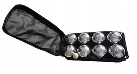 Itimport Rutuliai Petankė žaidimams Metalas Solid KUBISPORT 72 mm 8 vnt.