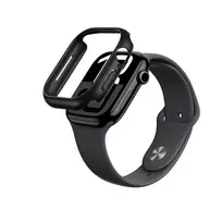AmazingThing Minimal dėklas skirta Apple Watch 46mm – juodos spalvos