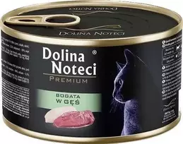 DOLINA NOTECI Premium - šlapias kačių ėdalas su žąsiena - 185 g