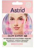 Astrid „Glow Expert 4D“ skaistinantys hidrogelio paakių padai su niacinamidu