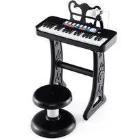 Promotions Vaikiškas pianino klaviatūra, 40.9x22.9x45.5 cm, juoda