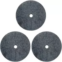 Zestaw Rinkinys 3 diskų rinkinys nuo piktžolių - 50 cm, pilkas