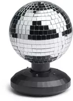 Light Up APŠVIETIMAS – LED veidrodinis disko kamuolys, 16 cm (MCDC004)