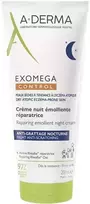 A-Derma Exomega Control Emollient Night Kreminis For Face, 200 ml