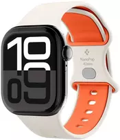 Smėlio spalvos apyrankė Apple Watch 6 / 7 / 8 / 9 / 10 / SE (40 / 41 / 42 mm) laikrodžiui „Spigen Nano Pop”