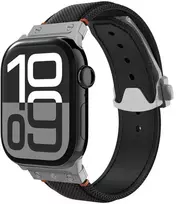 Spigen Klasikinis Fit dirželis, juodas - Apple Watch 49mm/46mm/45mm/44mm