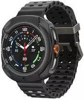„Spigen Liquid Air“, matinis juodas - „Galaxy Watch 8 Classic“ (46 mm)