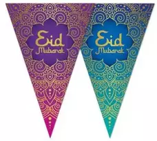 Globos Europe Bv Eid Mubarak vėliavėlės girlianda, 6 m