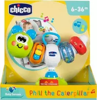 Chicco Caterpillar žaislas maitinimo kėdutei