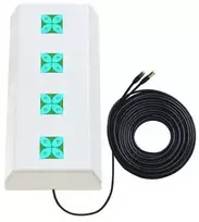 Hismart Antenos - 5G LTE CBRS 2x2 MIMO 1.7-3.8GHz 2x 14dBi su 15m Kabeliais