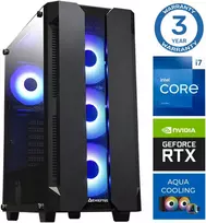 Stacionarus kompiuteris INTOP AQUA i7-14700F 16GB DDR5 2TB SSD M.2 NVME RTX5050 8GB no-OS (RW59882)
