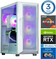Stacionarus kompiuteris INTOP AQUA Ryzen 7 7700X 32GB DDR5 500SSD M.2 NVME RTX5050 8GB WIN11 (RW59955)