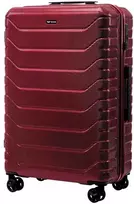Kelioninis Didelis lagaminas Wings CRK01 tamsiai raudonas