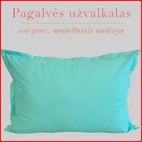 Pagalvės užvalkalas - 70x70 cm. be užtrauktuko