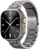 „Spigen Modern Fit“ titano dirželis, natūralus titanas - „Apple Watch 49mm/46mm/45mm/44mm“