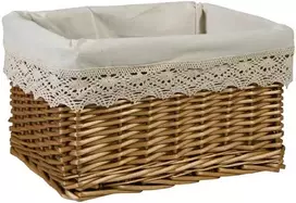 Home4You Krepšys MAX-5, 30x20xH18cm, šviesiai rudas