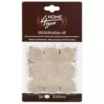 Home4You Baldus apsaugantys veltinio padukai, 9 vnt.,