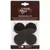 Home4You Baldus apsaugantys veltinio padukai, 4 vnt.,