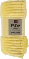 Fotelis Home4You Pledas FREYA, geltonas