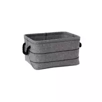 Home4You Pintinė MAX FELT-3, 36x26x20 cm, šviesiai pilkas veltinis