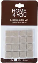 Home4You Baldus apsaugantys veltinio padukai 16 vnt.
