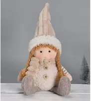 Home4You Dekoracija FUN EMMA H43cm, nykštukas, mergaitė