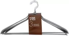 Home4You Audinių pakabos, 3 vnt. metalinės, pilkos