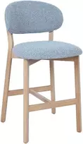 Home4You Baro kėdė BLESS Pilka, H68 cm