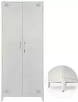 Metalinė persirengimo spintelė dvivietė su pertvara Rehalt Systems 1940 x 800 x 500 su reguliuojamomis kojelėmis