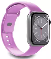 PURO ICON, Laikrodžio dirželis, Apple, Apple Watch 38-40-41 mm, Silikoninis, Metalinis, S/M/L