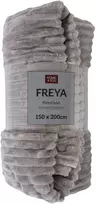 Fotelis Home4You Pledas FREYA, šviesiai pilkas