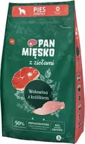 Šunų Maistas - PAN MIĘSKO Jautiena su Triušiu 30% Baltymų 3kg