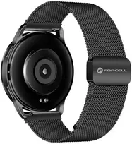 Forcell Dirželis, skirtas „Samsung Galaxy Watch C3576 F-Design FS11“, magnetinis, plieno, 22 mm, juodas