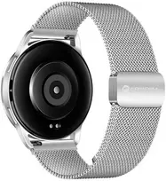 Dirželis, skirtas „Samsung Galaxy Watch Forcell F-Design FS11“ magnetiniam plienui, 22 mm, sidabrinis