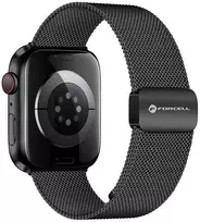 „Apple Watch“ dirželis Forcell F-Design FA14 magnetinis plienas 38/40/41 mm juodas