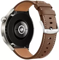 Dirželis „Samsung Galaxy Watch Forcell F-Design FS21“ su skylutėmis, eko oda, 20 mm, rudas