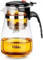 Stiklinis arbatinukas su dviejų etapų filtru Vilde 960 ml